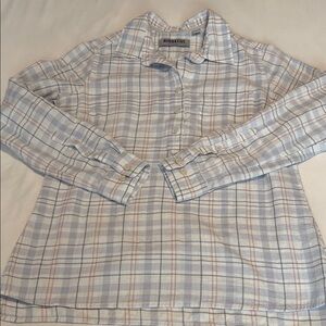 Ridgecut Women's Weekend Long-Sleeve Popover Shirt adjustable sleeves.